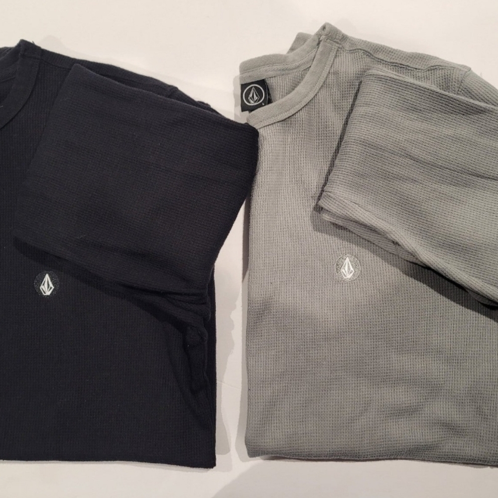 Volcom Stone Thermal Mens Large Black & Grey